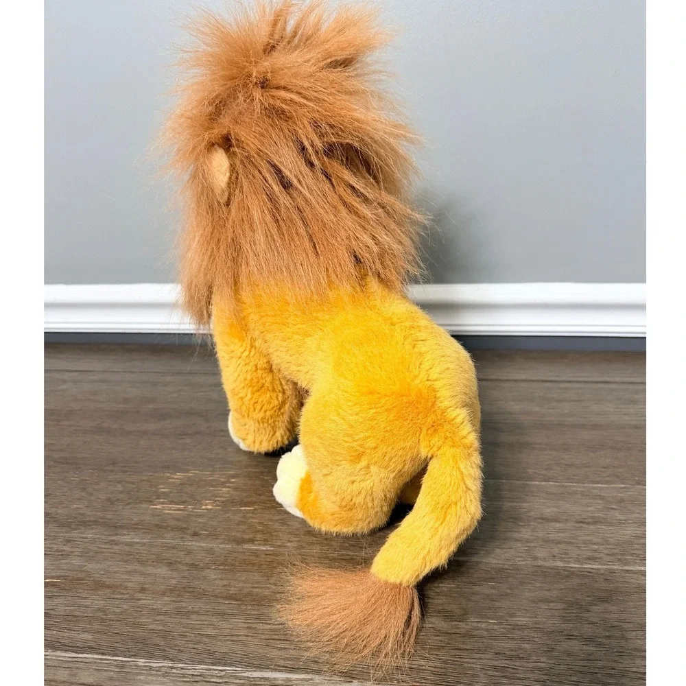Disney The Lion King Simba Plush Mattel 1993 Vintage Stuffed Animal  Toy